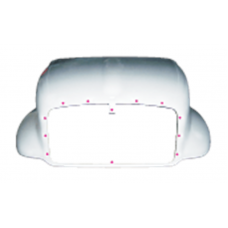 HOOD, KENWORTH T2000 MODELS, 59"