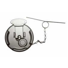 FUEL CAP, 4", PETERBILT, LOCKING, KEYED ALIKE