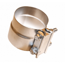 EXHAUST CLAMP, ALUMINIZED 4"