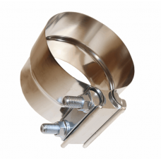 EXHAUST CLAMP, STAINLESS STEEL 4"