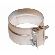 EXHAUST CLAMP, ALUMINIZED 5"