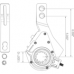 SLACK ADJUSTER, AUTOMATIC, 5" - 6", HALDEX STYLE