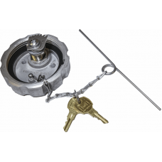 FUEL CAP, 3", VOLVO, LOCKING