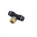 FEMALE BRANCH TEE COMPOSITE PTC FITTING