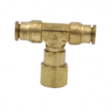 FEMALE BRANCH TEE BRASS PTC FITTING