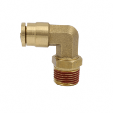 90 DEGREE MALE ELBOW BRASS PTC FITTING