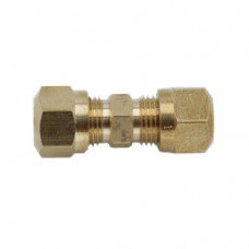 STRAIGHT UNION BRASS COMPRESSION FITTING