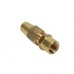 STRAIGHT MALE BRASS REUSABLE FITTINGS