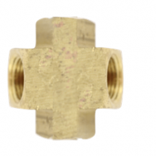 BRASS MALE PIPE CROSS FITTING