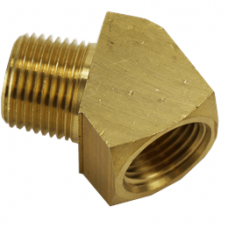 45 DEGREE BRASS PIPE STREET ELBOW