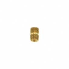 BRASS MALE CLOSE NIPPLE FITTING