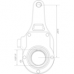 SLACK ADJUSTER, MANUAL, 6"