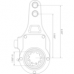 SLACK ADJUSTER, MANUAL, 5" - 6"