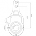 SLACK ADJUSTER, MANUAL, 5" - 6"