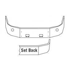 BUMPER W/ FOG LAMP HOLES
